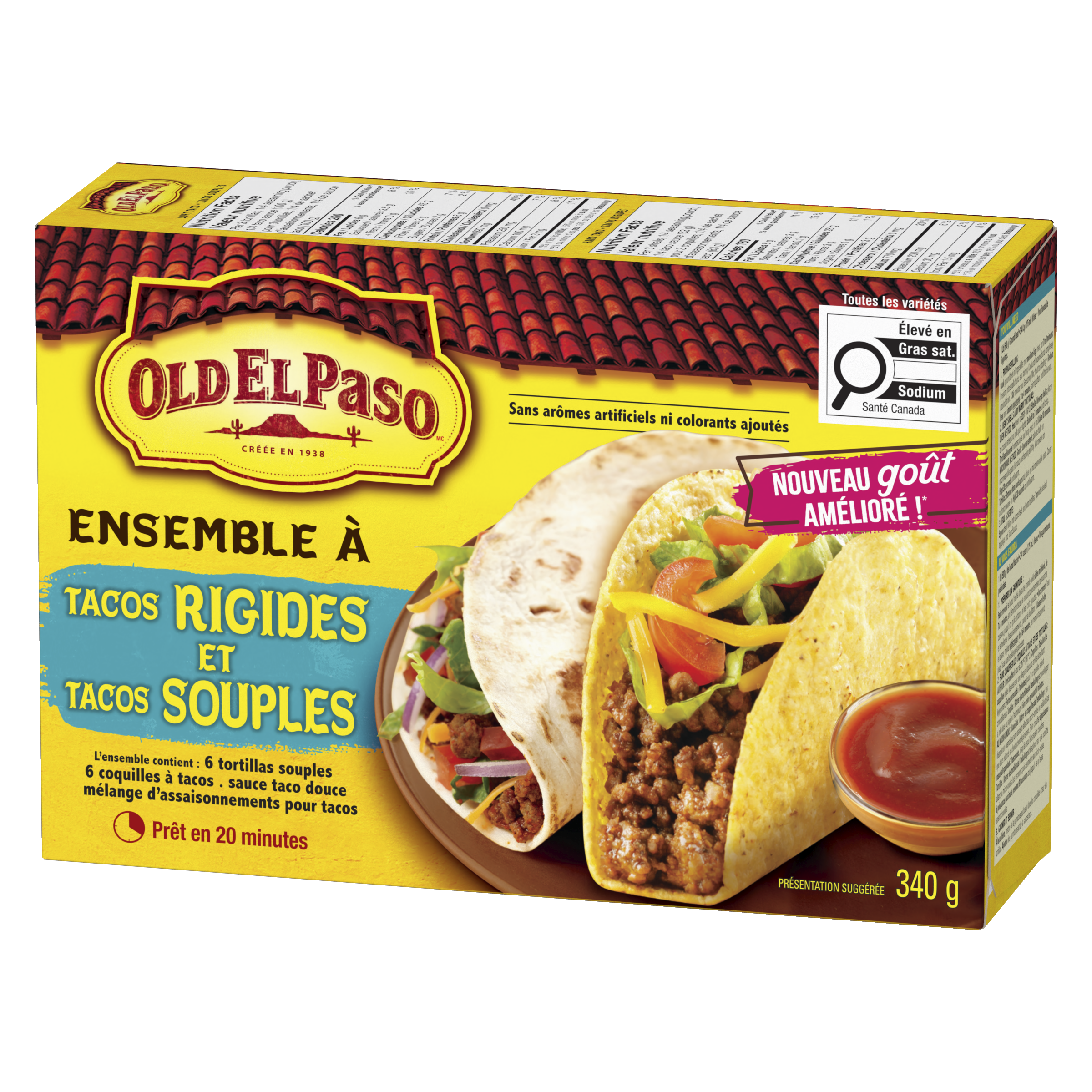 Hard and Soft Tortilla Dinner Kit